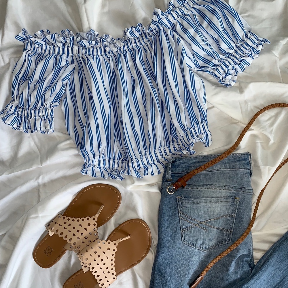 Forever 21 off the shoulder top